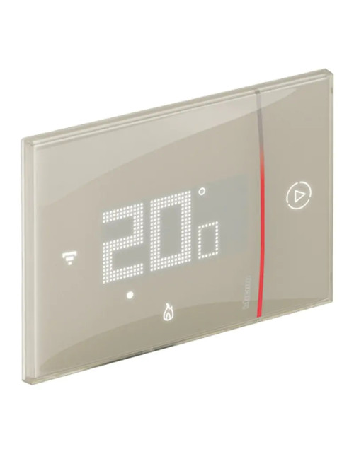 Bticino WIFI SMARTHER 2 Einbauthermostat Sand 230V XM8002