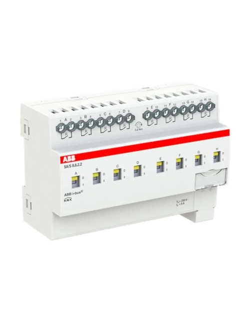 Actionneur de commutation Abb SA/ S8.6.2.2 modules 8 6A MDRC 2CDG110255R0011