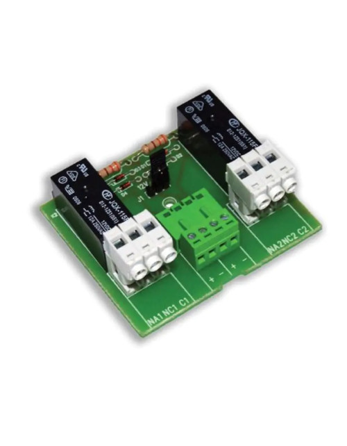 Hiltron 2 Relay 12/24V board with negative control SCH2R-24