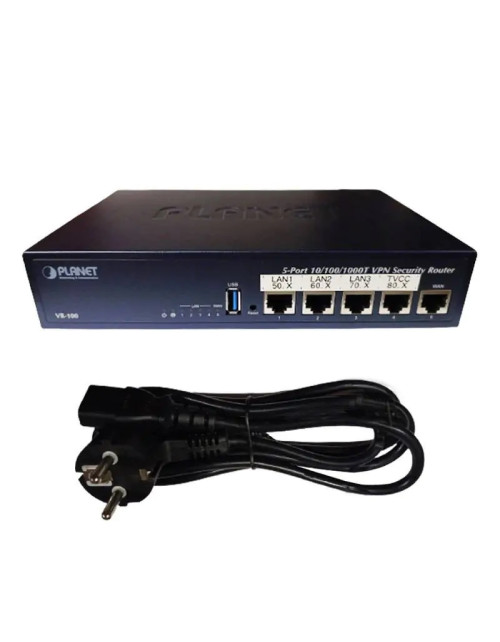 Firewall 4power preconfigurado con 4 puertos Lan VR-100PRE