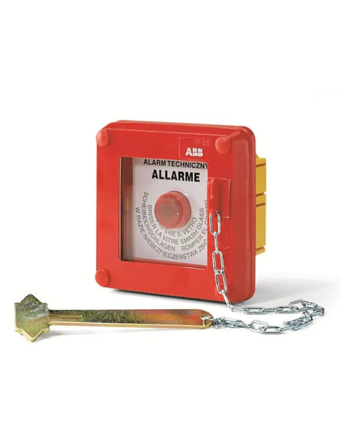 Abb Red Brandmeldezentrale mit Hammer IP55 13180