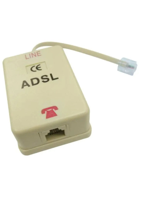 Filtre Melchioni pour ligne ADSL 1 entrée RJ sortie RJ 433329803