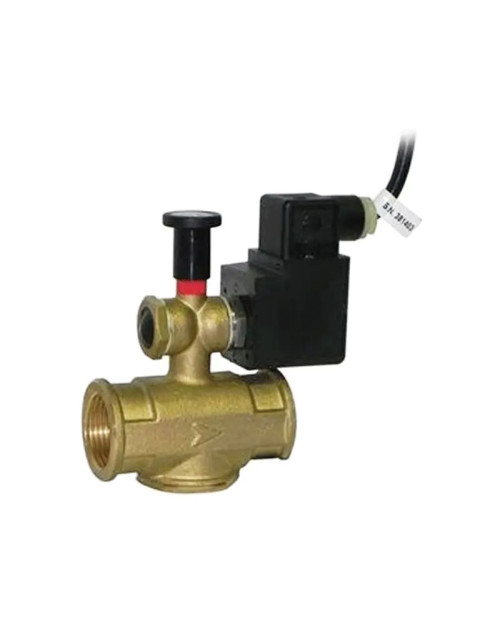 Perry NA DN20 threaded solenoid valve 230V brass body 1EVEV021