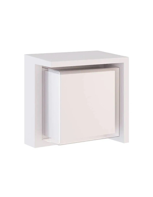 Plafoniera da esterno Beneito Faure BLIS SQUARE SWITCH 15W bianco 4960