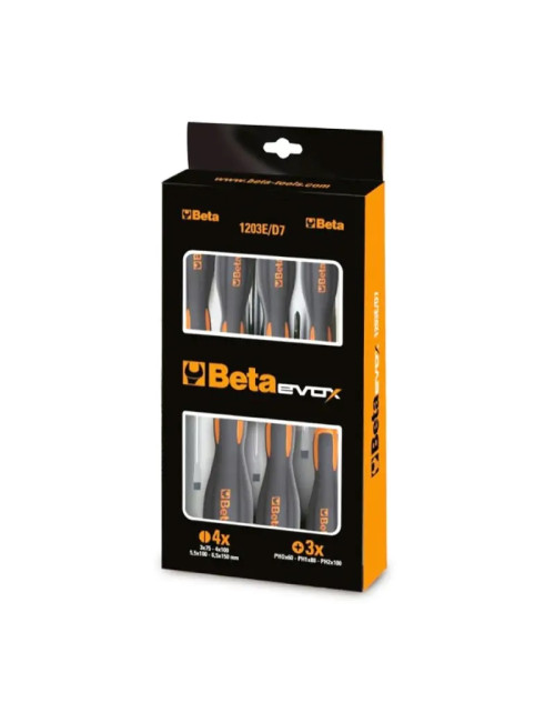 Set of 8 screwdrivers BM EVOX LP-PH 012031008