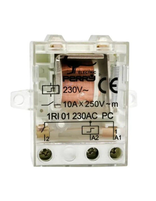 Perry electromechanical pulse relay 230V 1RI01230ACPC
