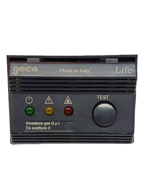 Détecteur de gaz GPL encastrable Geca Life pour 503 anthracite 230VAC 36910683