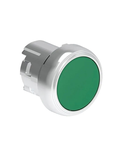 Bouton d'impulsion Lovato Platinum 22 mm Vert Rasé LPSB103