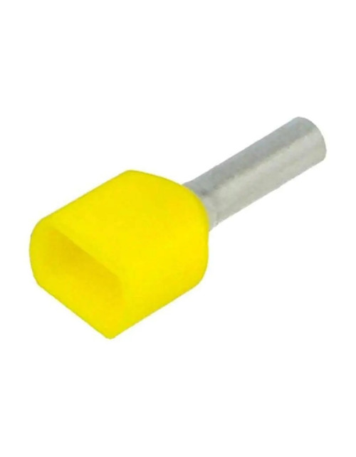 BM socket terminals 2x6 mm² yellow 50 pieces 00661