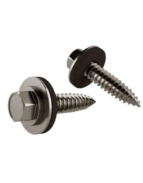 Self-tapping bimetallic screw Contact for photovoltaic 6×25 mm 50 pieces VT0025