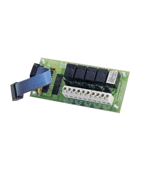 Urmet optional card 2 outputs to differentiate the alarm signals coming from each 1043/423