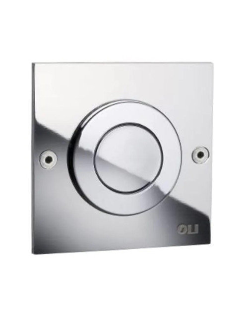 Placca di scarico Wc antivandalo Oli Mono Trend Cromo Lucido OL0605254