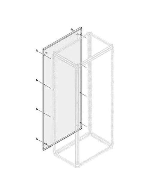 Panneau externe Abb pour appareillage de puissance System pro E 1800x600mm PPEB1860