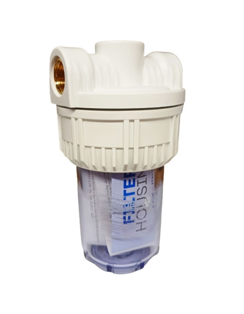 Euroacque plastic filter for 5 inch cartridges, 1/2 connection CFP51000