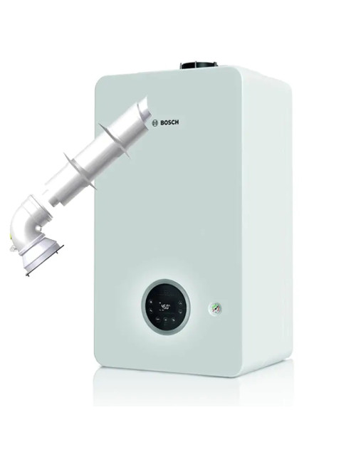 Bosch Condens 2200 W 24KW methane condensing boiler with fume exhaust