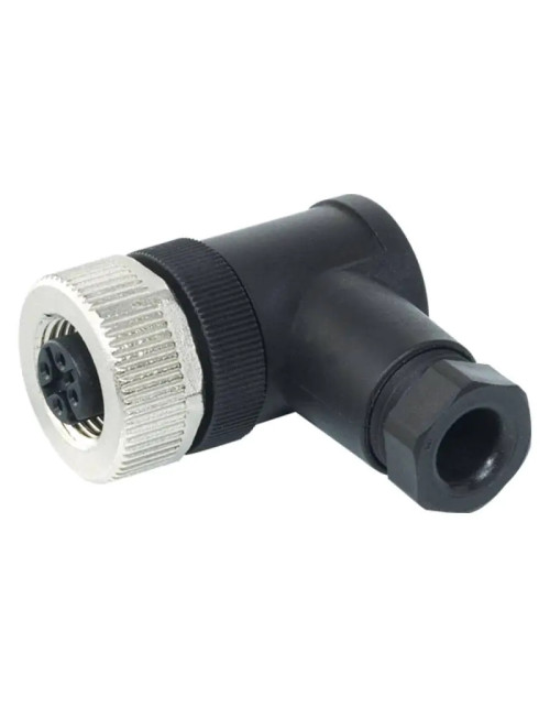 Murr M12 female 90° connector for wiring 4P 4A 7000129810000000