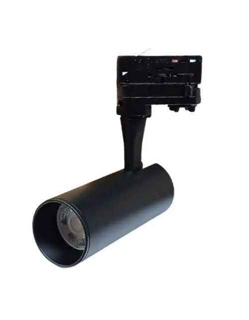 Ilmas proyector LED sobre carril trifásico 8,8W 4000K 890 lúmenes negro 10913V02