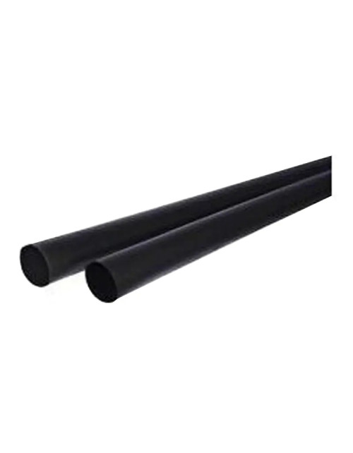 Etelec 38/19 heat shrink tubing, black color GT0038