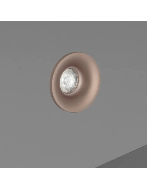 AqLus Ambo B recessed round LED spotlight 3W 3000k bronze A5-655.30.16