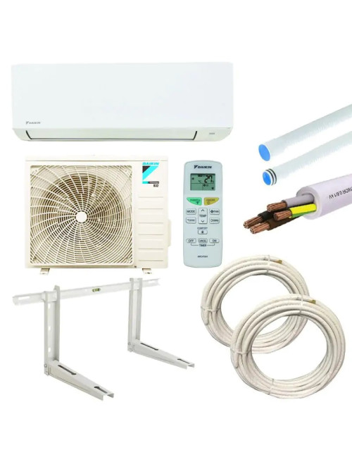 Climatizzatore Daikin Sensira 9000btu 2,5KW R32 A++/A+ con KIT Montaggio