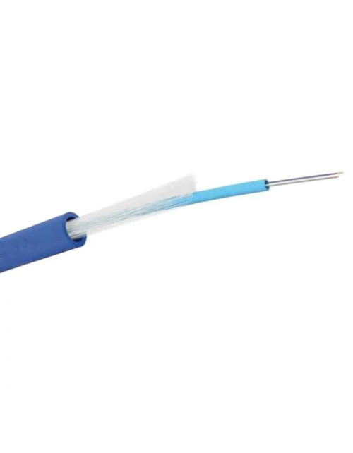 Cable de fibra óptica Acome OS2 24 fibras LSZH DCA Azul B1033A