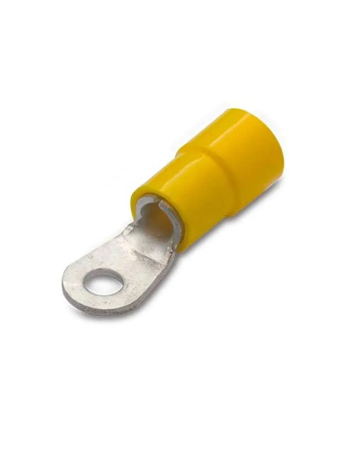 BM PVC cable lugs with yellow eyelet 100 pieces 00343