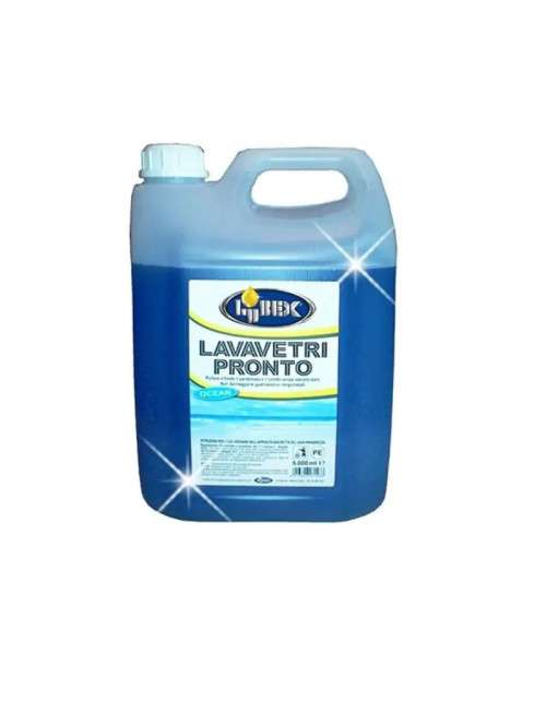 Lubex Pronto nettoyant pour vitres pour laver les vitres de voiture et les véhicules 5 litres 37392