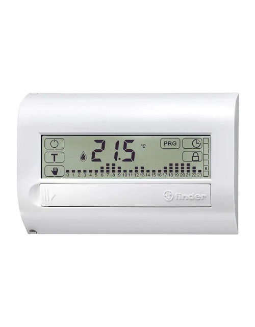 Chronothermostat mural tactile Finder , couleur blanc 1C7190030007