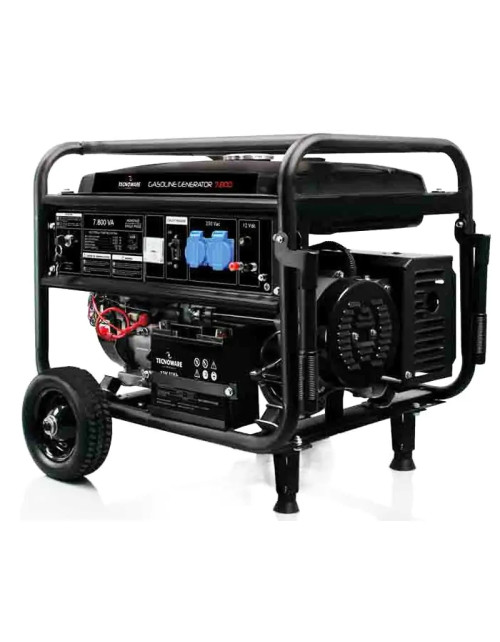 Generador eléctrico de gasolina monofásico Tecnoware 7800VA FGE7800E