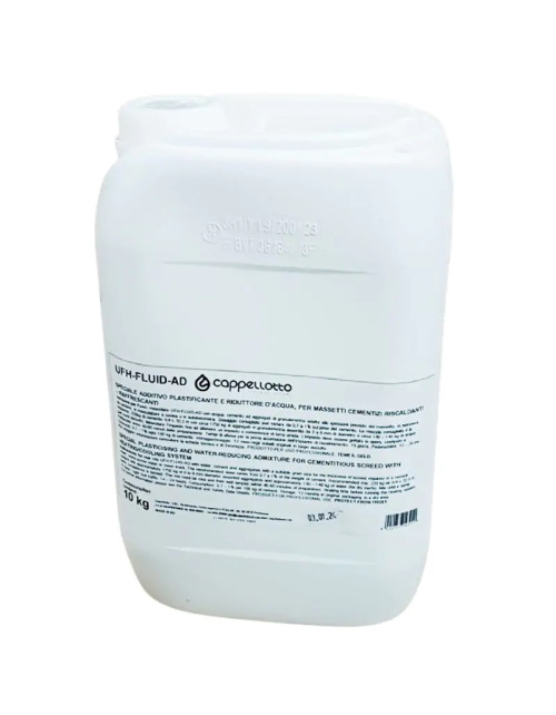 Thermoplasticizing additive for radiant systems Cappellotto 10kg