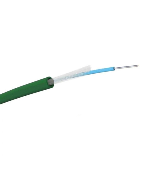 Cable de fibra óptica Acome OS2 12 fibras LSZH CCA Verde B1322A