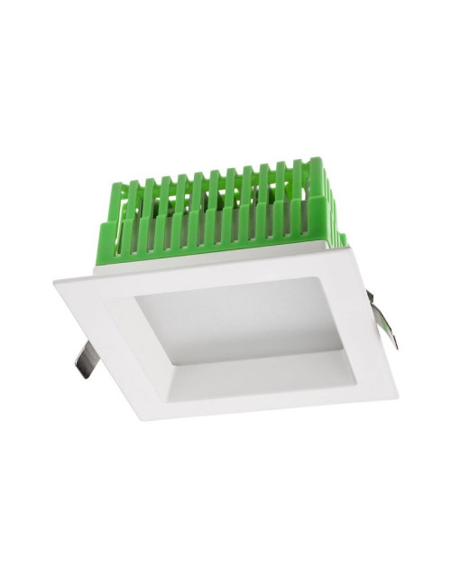 LED-Einbaustrahler Redo 18W 3000K 90° IP44 quadratische Form EVS02WW