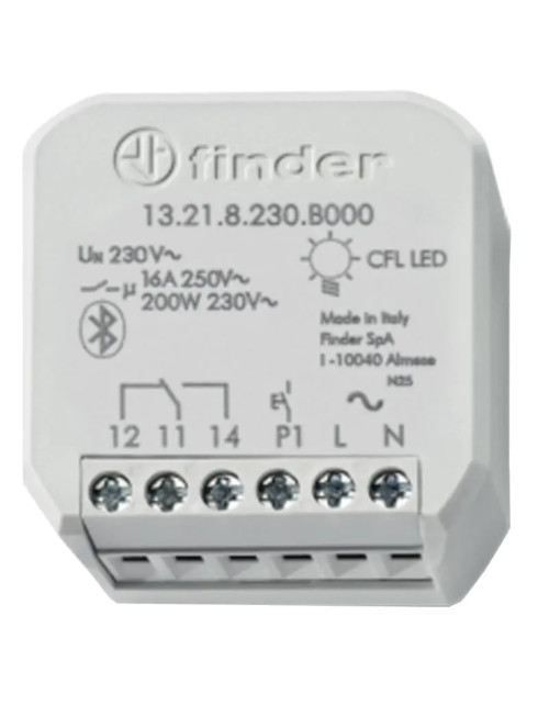 Finder Yesly multifunction relay 16A 250V 13218230B000