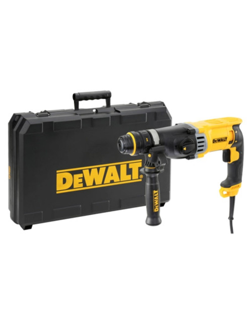 DeWALT 3 mode inline hammer drill 28mm D25144K-QS