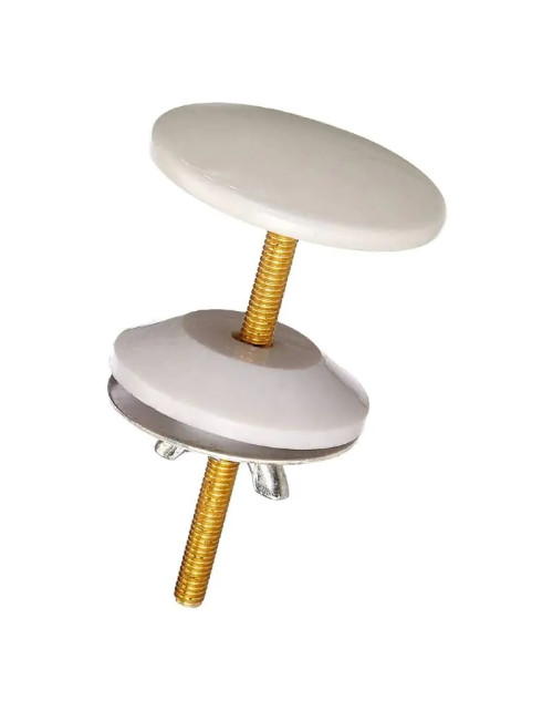 White hole cover for 50 mm diameter mixers