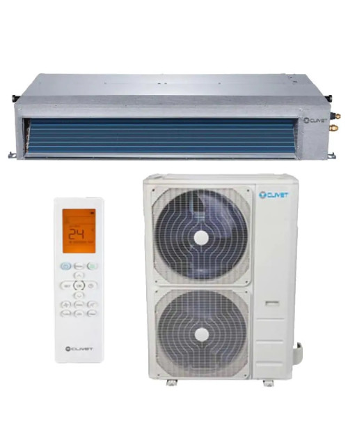 Climatiseur gainable Clivet Duct 2 14,1 kW 48 000 BTU R32 A++