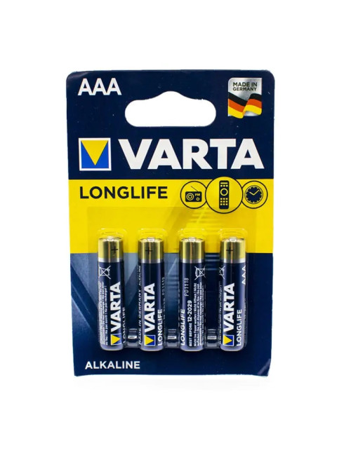 Pile alcaline Varta AAA 1,5V LR03 04103