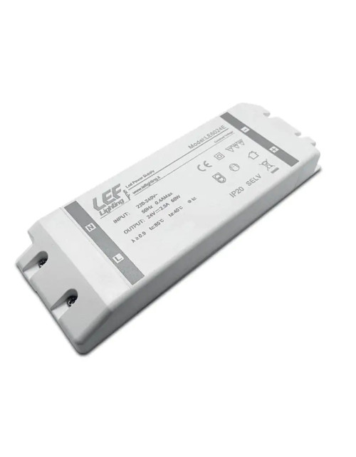 Power supply for LED strip LEF 150W 24VDC constant voltage 6250mA IP20 LE15024E