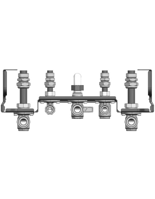 Bosch -Hydraulikanschlussplatte für ACS/AFS-Kessel 7736901507