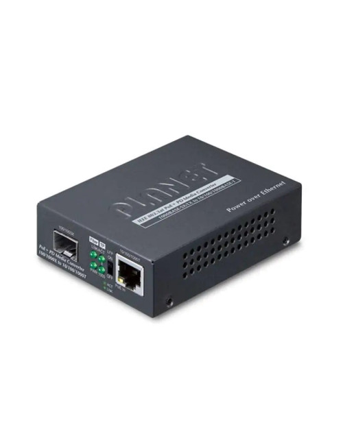 Convertidor de medios SFP 100/1000BASE-X GT-805A de 4 puertos y 1 potencia