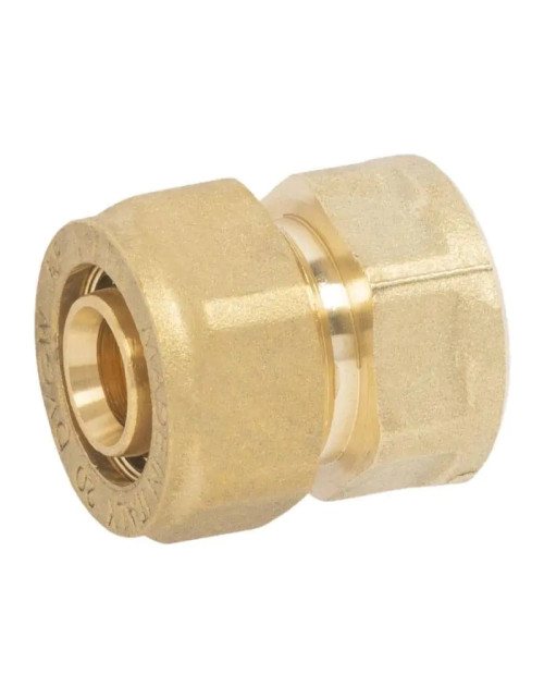 Straight fitting Ape F 1/2 x 20 mm brass 3702F122020