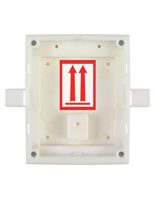 2N 1 module flush-mounted box for Verso pushbutton panels 9155014