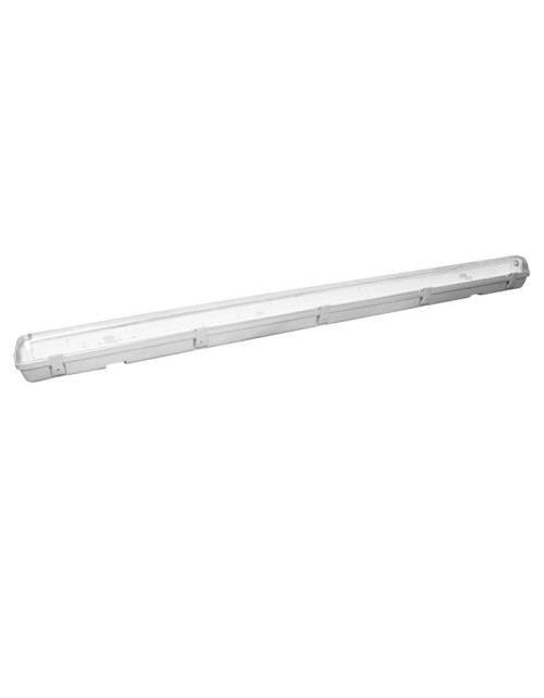 Plafón vacío Poliplast impermeable 120cm para 1 tubo LED T8 400755-136