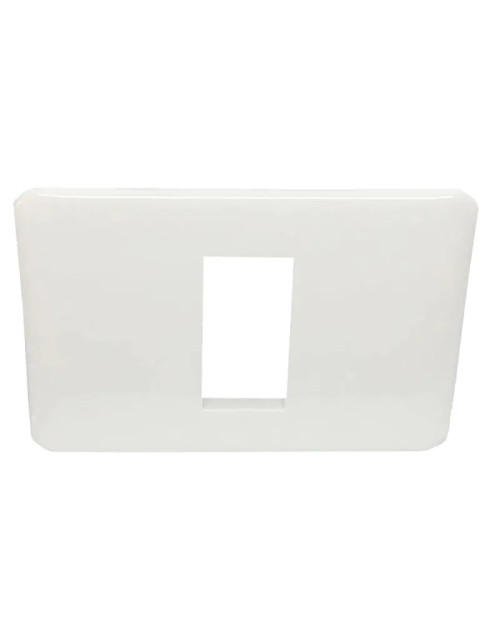 Legrand Cross series 1-place white plate 680541