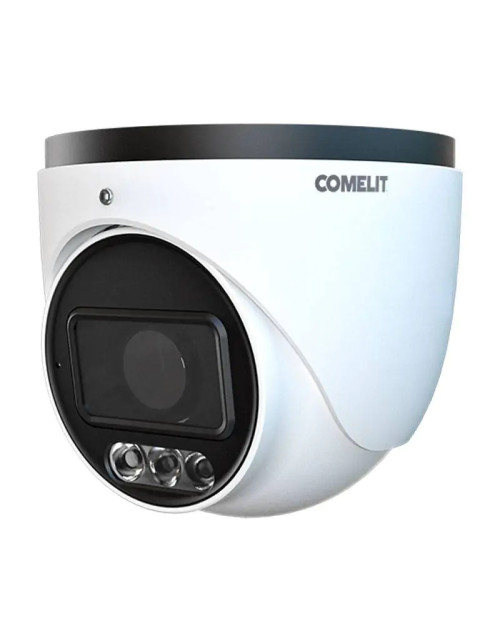 Cámara Turret Comelit Advance ColorUP IP 4MP Óptica 2.8-12mm IPTCAMA04ZCUB