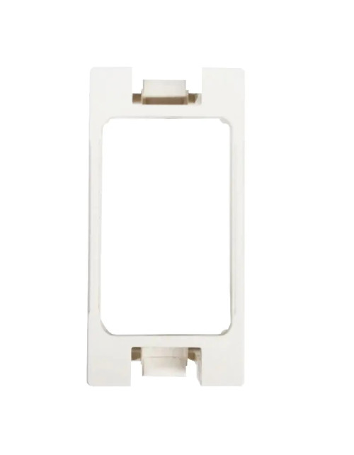 Fracarro Adaptateur 2 trous pour Bticino Living Now Blanc 287540