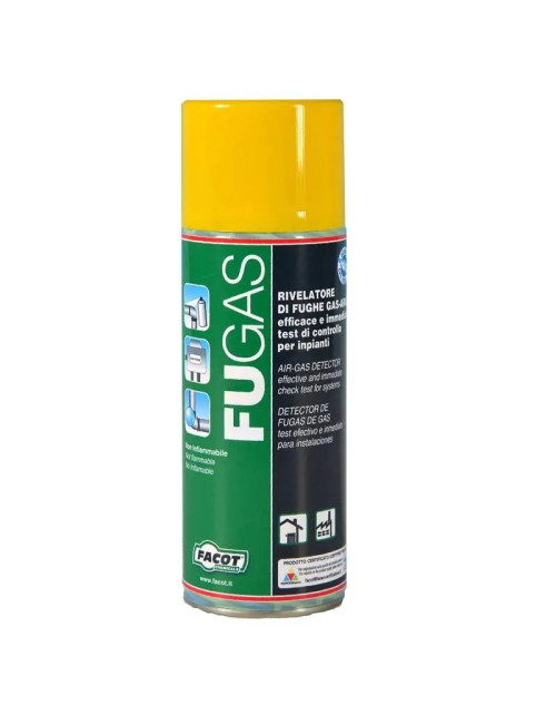 Spray détection fuite gaz et air Facot Fugas 400ml FUG400E