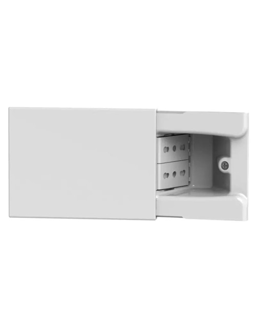 4Box Hide 3-module sliding socket with two white bypass sockets 4B.01.014