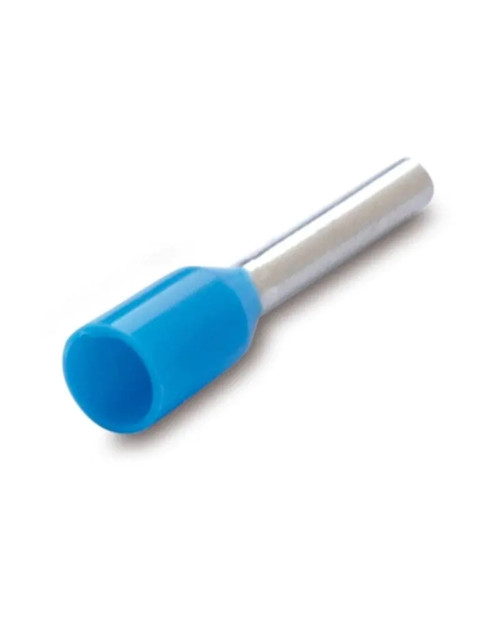 Cosses femelles BM 0,25 mm² bleues pré-isolées 500 pièces 00500