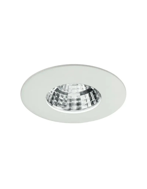 Spot LED encastrable ventilateur blanc 6W 5500K IP44 INC-NADIR-R6F